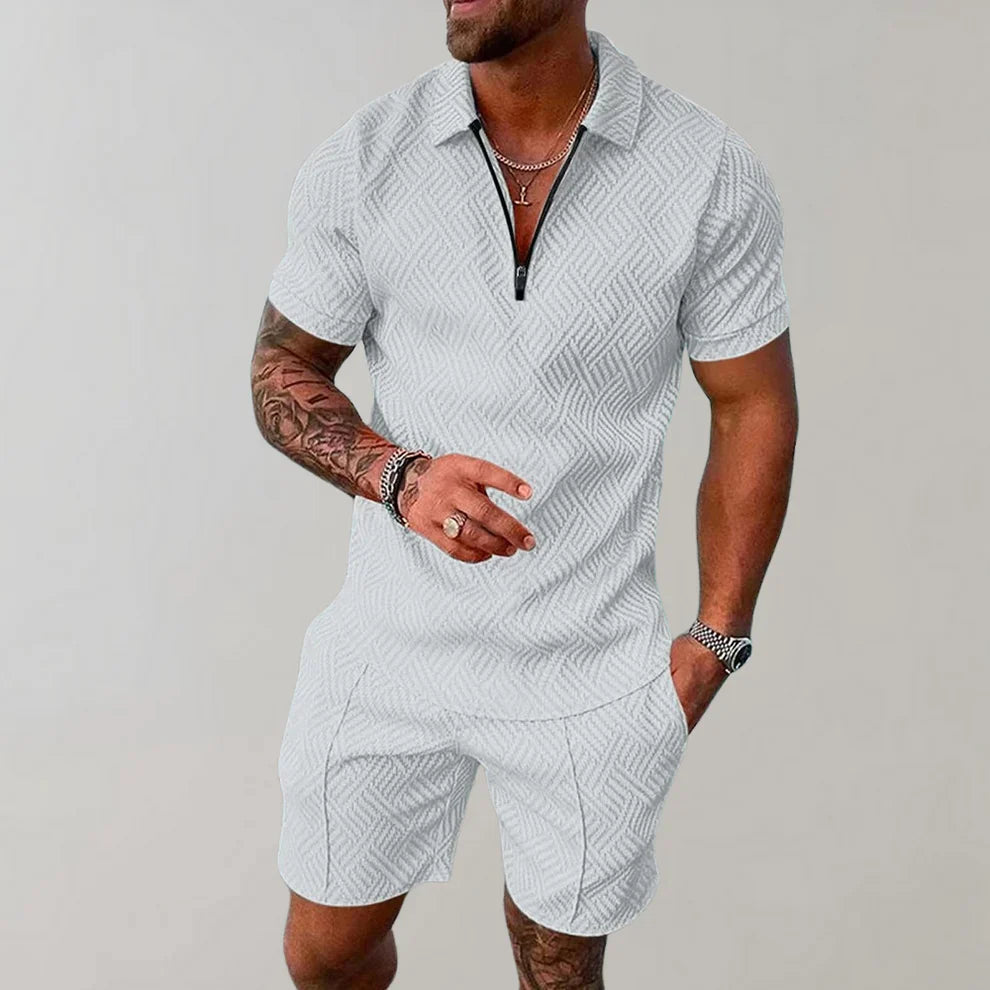 Traje de hombre por verano
